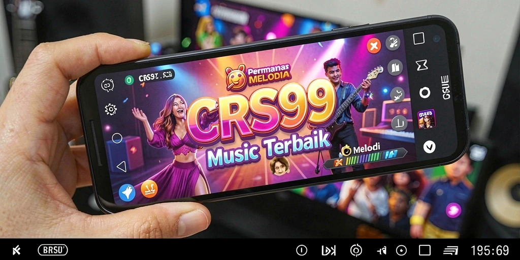 Tampilan gameplay CRS99 yang menarik dan penuh warna.