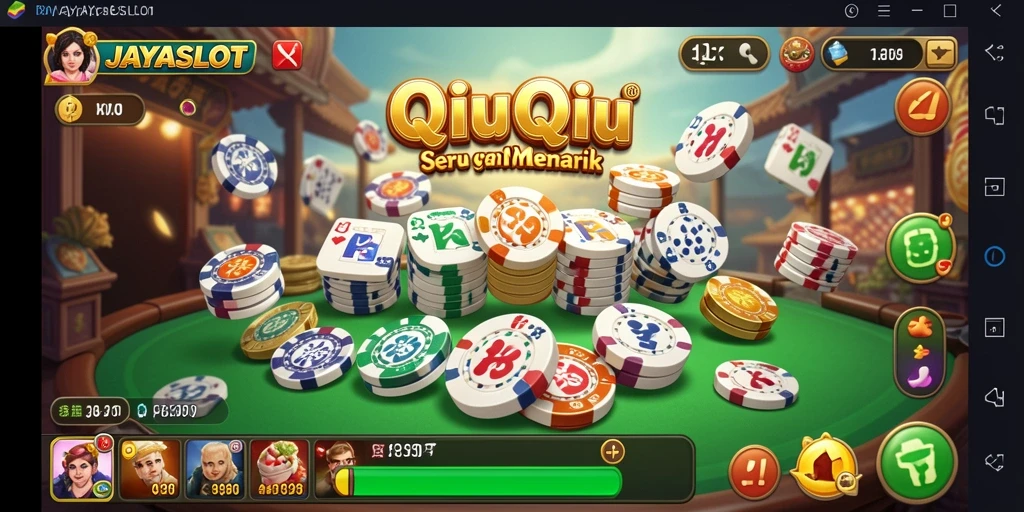 Screenshot gameplay QiuQiu JAYASLOT yang menampilkan aksi seru.