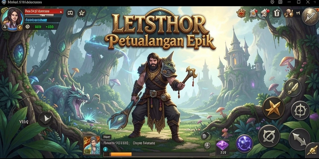 Permainan RPG epik di LETSTHOR dengan grafik yang menakjubkan.