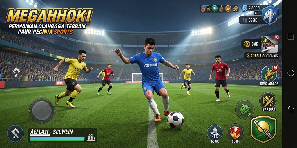 Gameplay seru dan mendebarkan dari MEGAHOKI.