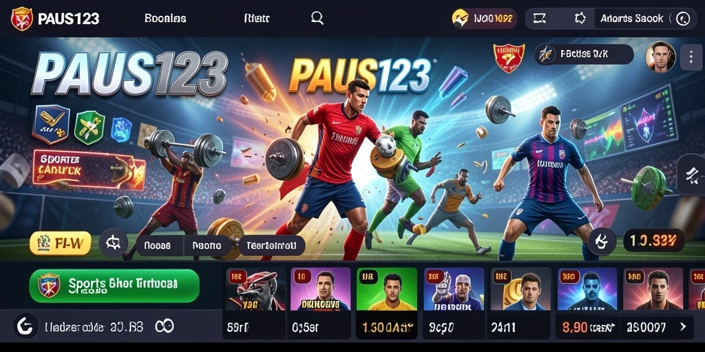 Tampilan gameplay Sportsbook yang menarik dan interaktif.
