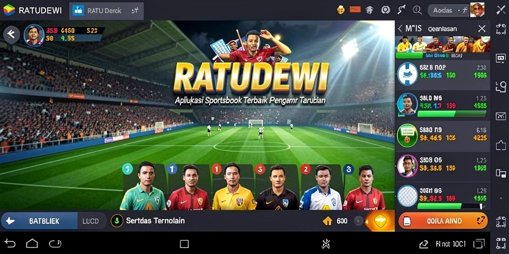 Tampilan gameplay RATUDEWI yang menarik dan interaktif.
