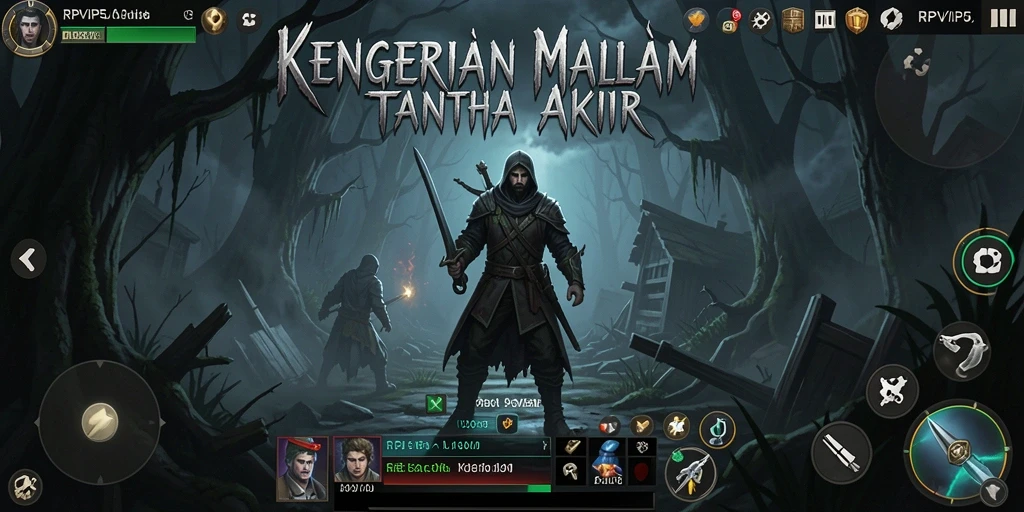 Screenshot RPVIP5 menampilkan suasana mencekam dan gameplay yang intens.