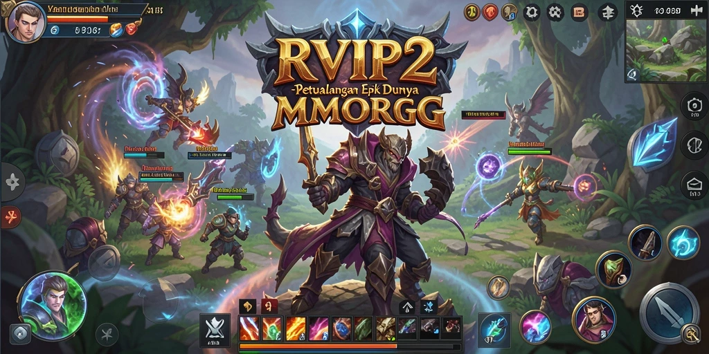 Gameplay seru di RVIP2 dengan interaksi pemain yang mendalam.