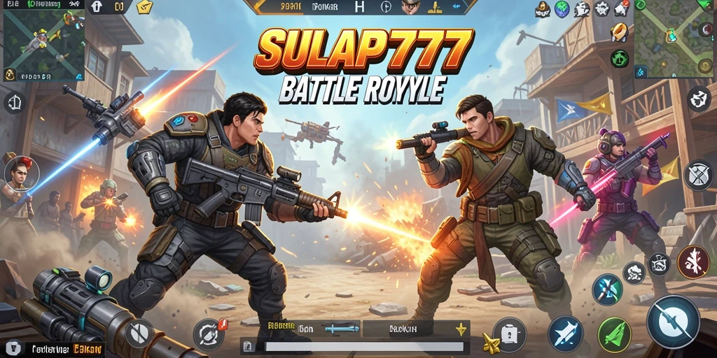 Pengalaman intens bertempur dalam game Battle Royale yang seru.